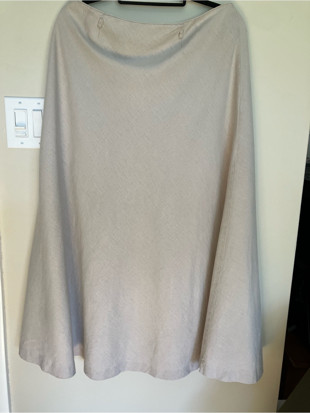 Saint Tropez West Cream Swing Skirt-Style Sweater